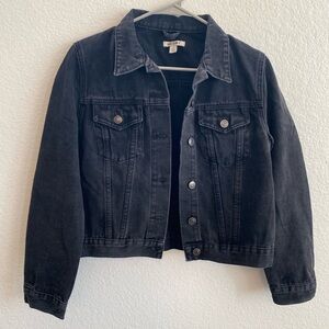 Women’s Black Denim Jacket